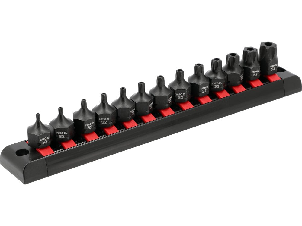 Set chei torx cu adaptor YATO YT-10668 - imagine 2