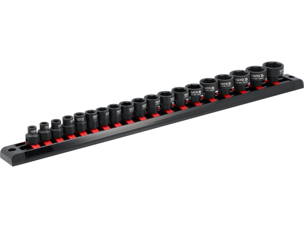 Set chei tubulare de impact scurte YATO YT-10249 - imagine 2