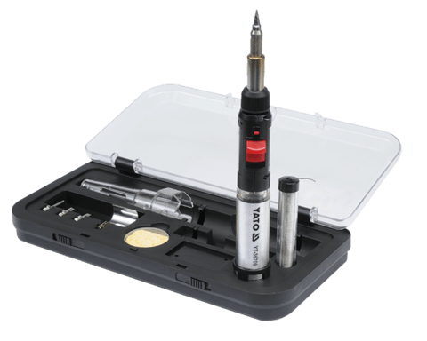 SET CIOCAN DE YATO YT-36706 LIPIT CU GAZ + ACCESORII YATO - scule electrice si unelte profesionale - BricoMart