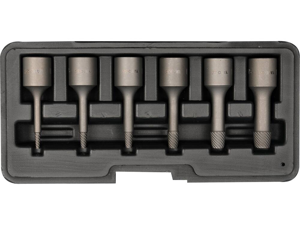 SET EXTRACTOARE SURUBURI YATO YT-0623 6 BUC, 3/8 YATO - scule electrice si unelte profesionale - BricoMart