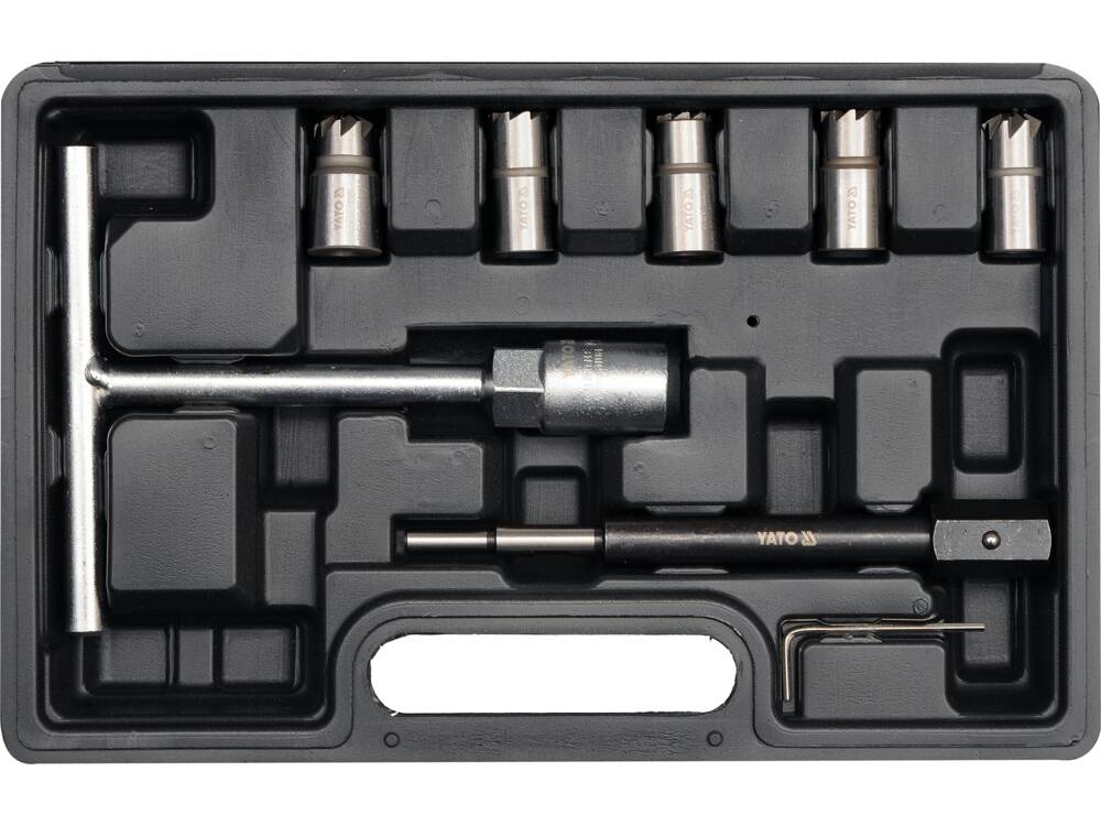 SET FREZE RECONDITIONAT YATO YT-17625 SCAUN INJECTOARE YATO - scule electrice si unelte profesionale - BricoMart