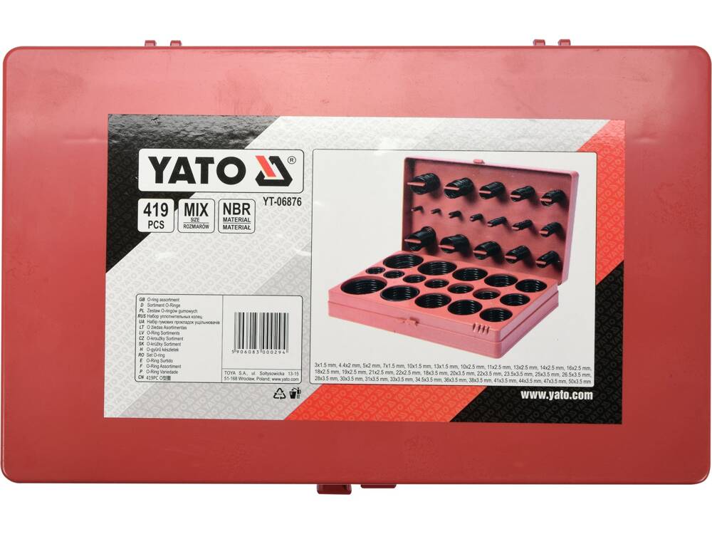 SET GARNITURI, 419 YATO YT-06876 BUC YATO - scule electrice si unelte profesionale - BricoMart