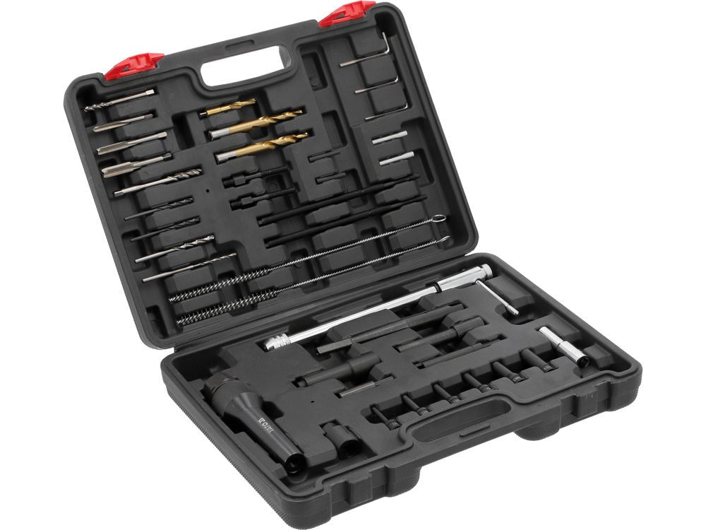 SET PENTRU DEMONTAT YATO YT-05344 SI REPARAT FILETE BUJII, 40 PIESE YATO - scule electrice si unelte profesionale - BricoMart