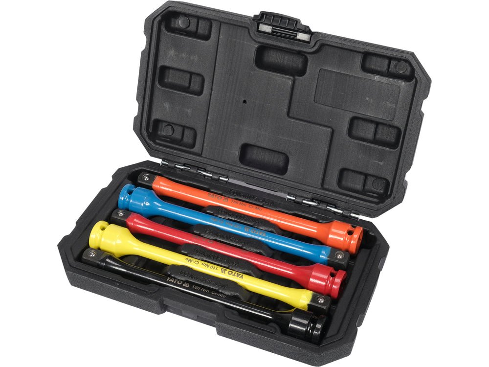 SET PRELUNGITOARE CU LIMITARE DE CUPLU, 5 PIESE Yato YT - 10567 Yato - scule electrice si unelte profesionale - BricoMart
