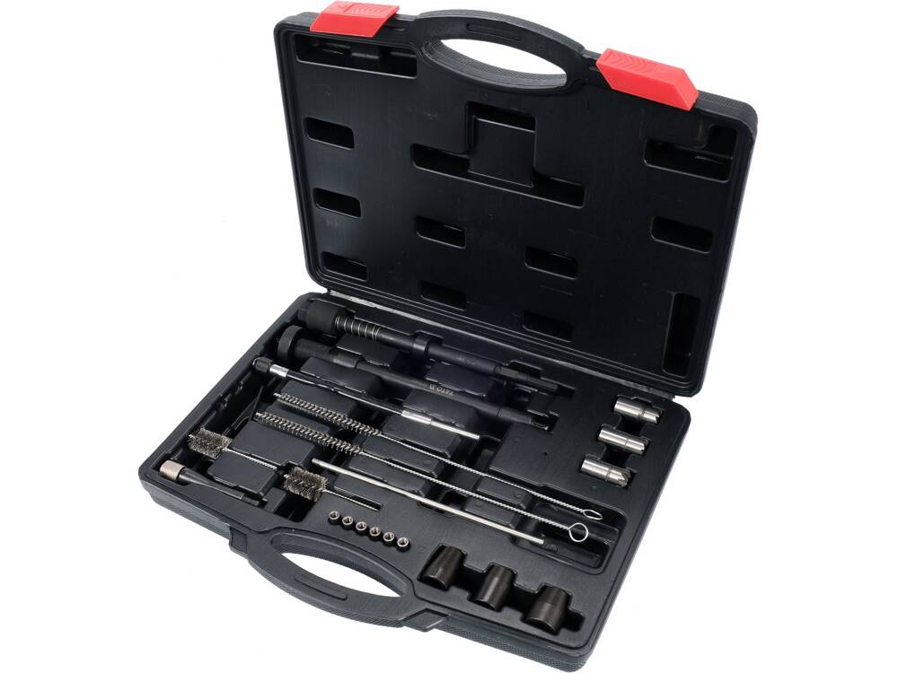 SET SCULE INTRETINERE/FREZARE YATO YT-17627 SCAUN INJECTOR, 21 PIESE YATO - scule electrice si unelte profesionale - BricoMart