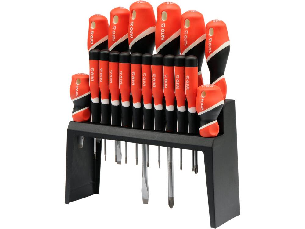 SET SURUBELNITA CU YATO YT-25982 SUPORT 18 BUC YATO - scule electrice si unelte profesionale - BricoMart