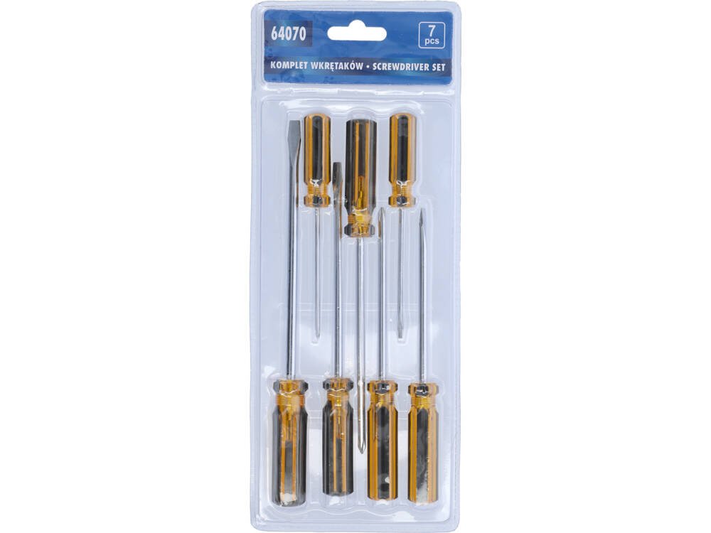 SET SURUBELNITE CU NO NAME 64070 MANER DIN PLASTIC, 7 BUC NO NAME - scule electrice si unelte profesionale - BricoMart