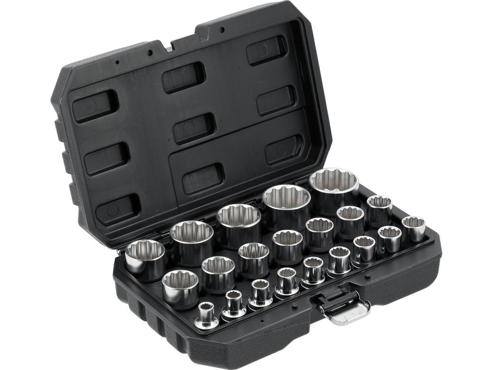 SET TUBULARE BIHEXAGONALE 1/2" Yato YT - 12630 Yato - scule electrice si unelte profesionale - BricoMart