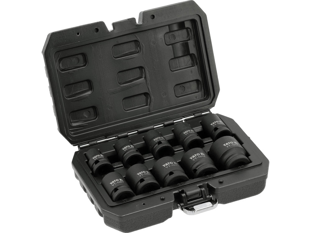 Set tubulare impact YATO YT-10252, 1/2" - imagine 2