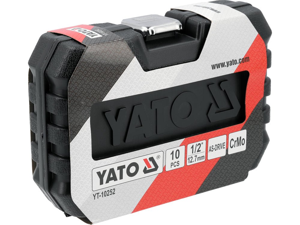Set tubulare impact YATO YT-10252, 1/2" - imagine 4