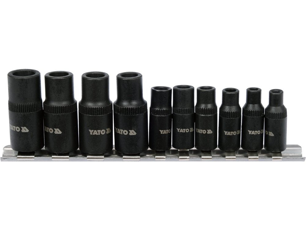 SET TUBULARE PENTRU TAROZI, 10 PIESE Yato YT - 29280 Yato - scule electrice si unelte profesionale - BricoMart