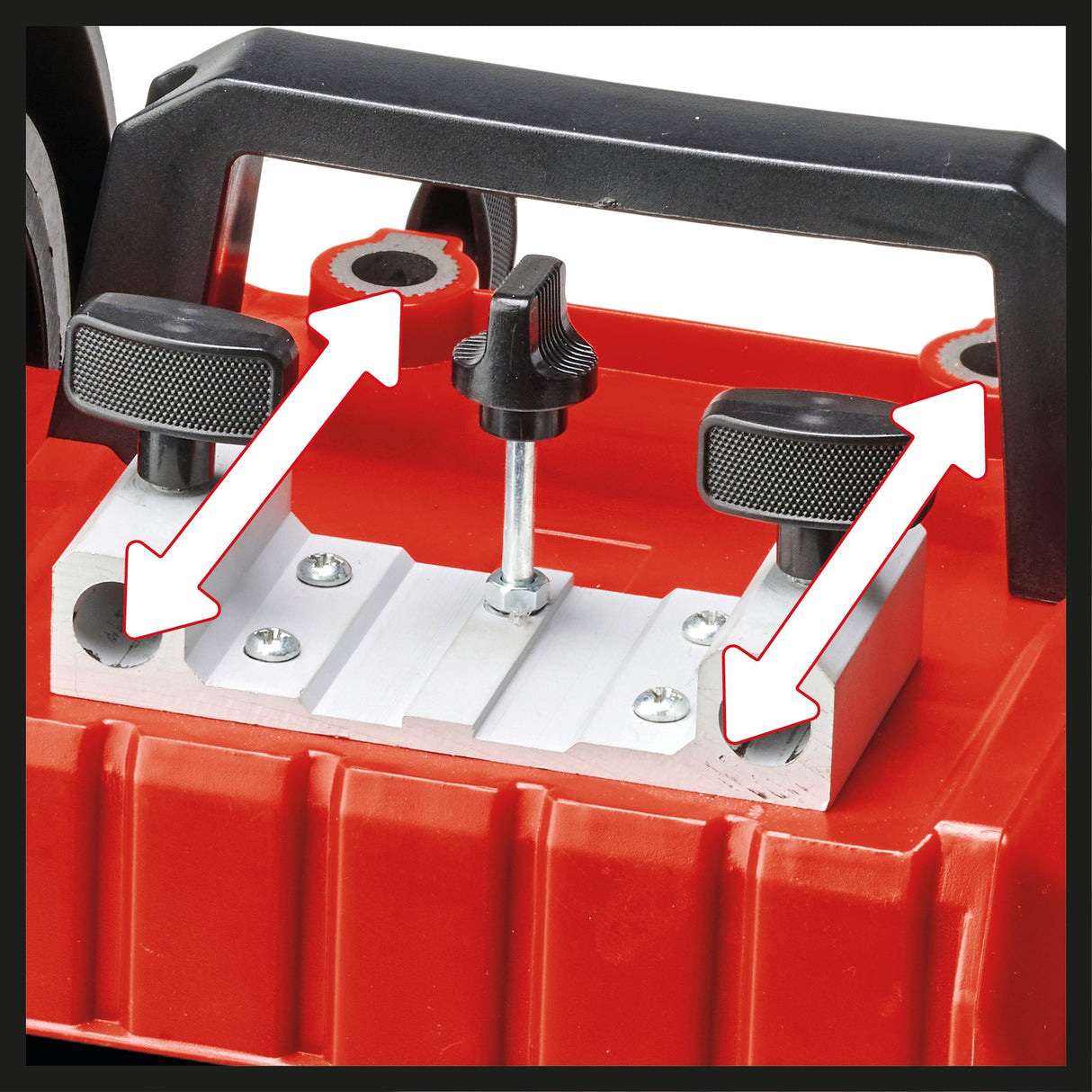 Slefuitor umed Einhell TC - WG 200, 125 W, rezervor de apa din inox, incl. piatra de slefuit, ghidaj unghiular, dispozitiv universal, disc de slefuit pentru piele, disc de slefuit umed Einhell - scule electrice si unelte profesionale - BricoMart