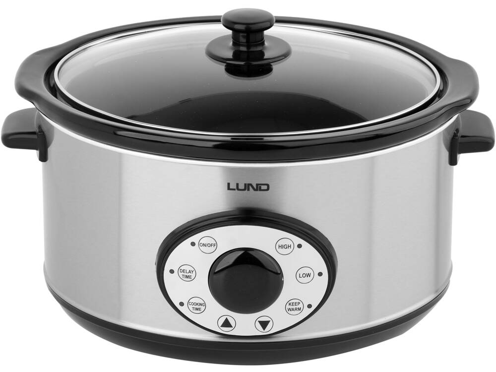 SLOW COOKER, 280W, LUND 67660 4,5L, TIMMER LUND - scule electrice si unelte profesionale - BricoMart