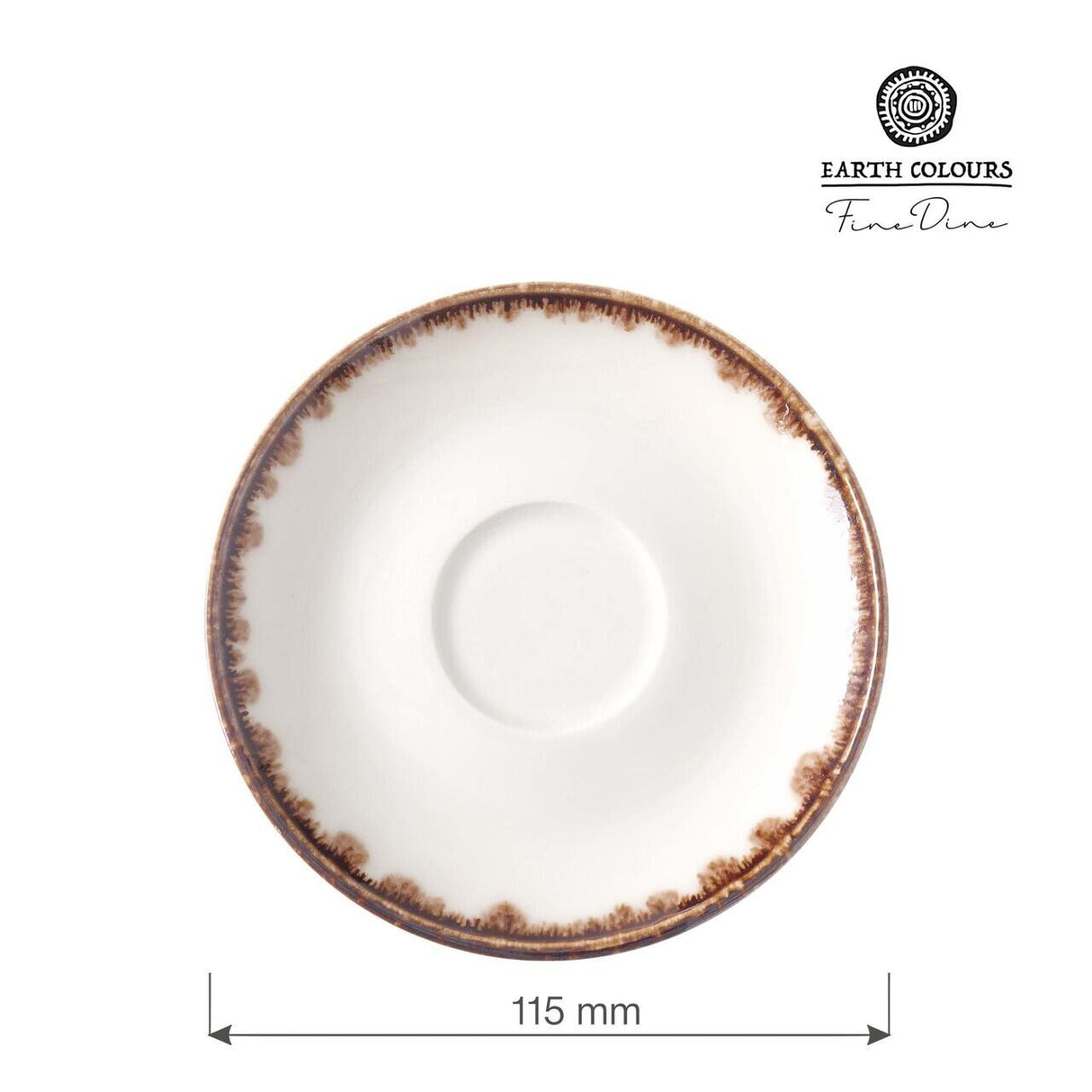 Farfurie espresso Vanilla, 115 mm Fine Dine