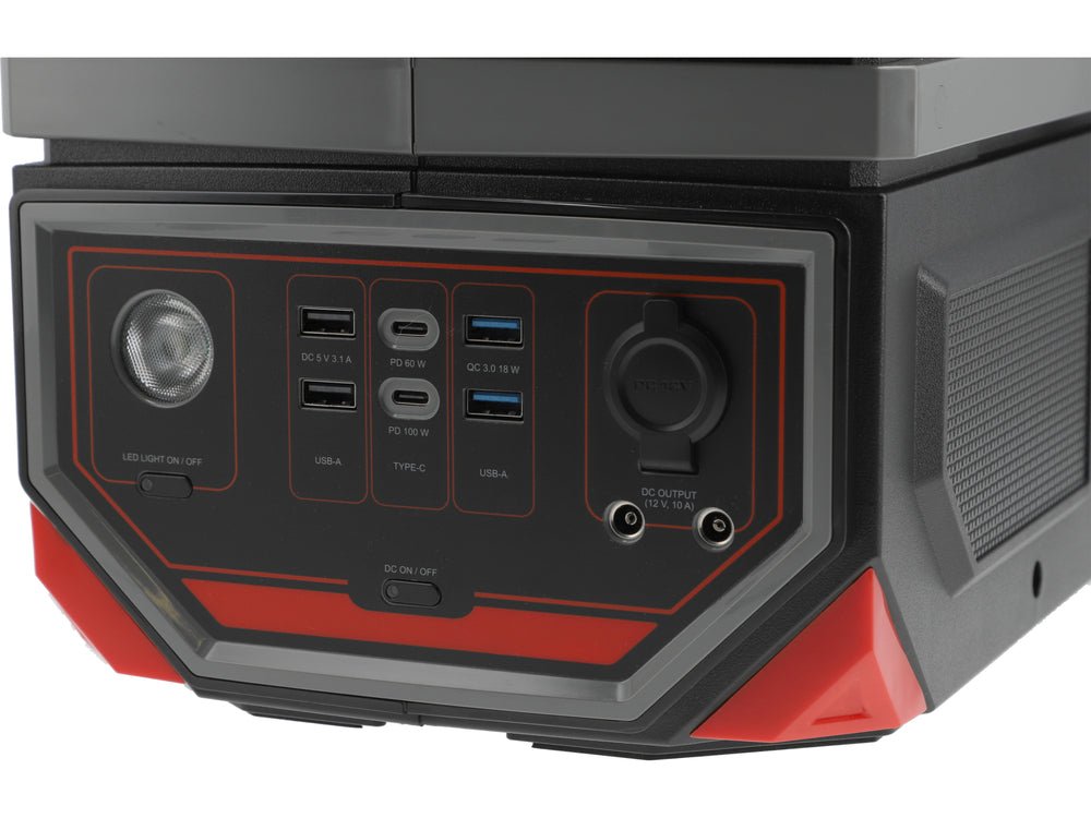 STATIE DE INCARCARE PORTABILA 1200W CU UPS, 917WH, 230V, USB - C PD Yato YT - 83092 - 1200 W, 2400 W, 18 W, 60 W Yato - scule electrice si unelte profesionale - BricoMart