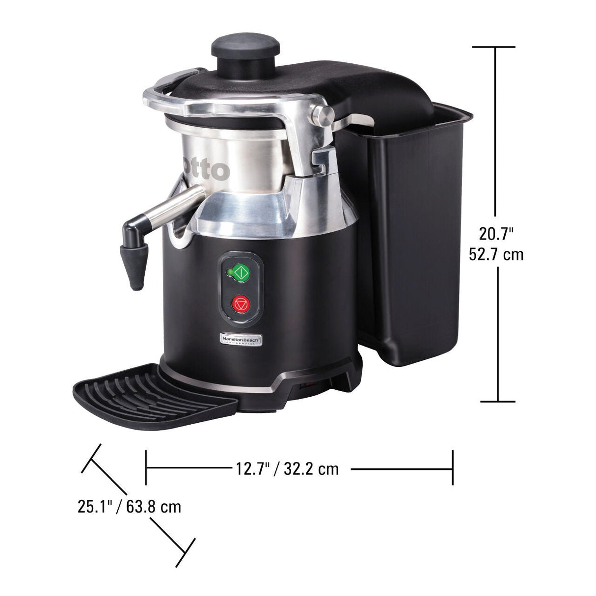Storcator Otto HJE960-CE otto™ 1200W, Hamilton Beach, 322x638x(H)527mm