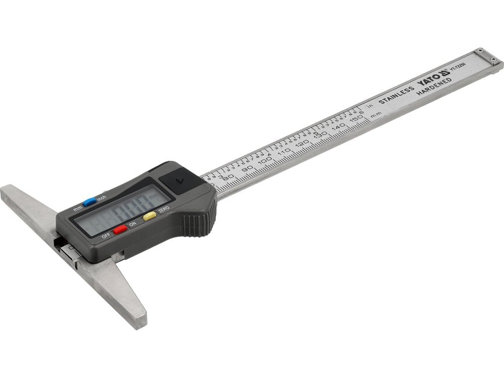 SUBLER DIGITAL PENTRU ADANCIME 150MM Yato YT - 72250 Yato - scule electrice si unelte profesionale - BricoMart