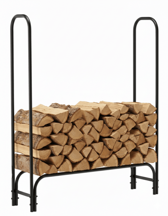 SUPORT LEMNE DE FOC 100X25X115CM Vorel 33300 - 20 x 1 mm, 30 cm, 200 kg, 100 x 25 x 115 cm Vorel - scule electrice si unelte profesionale - BricoMart