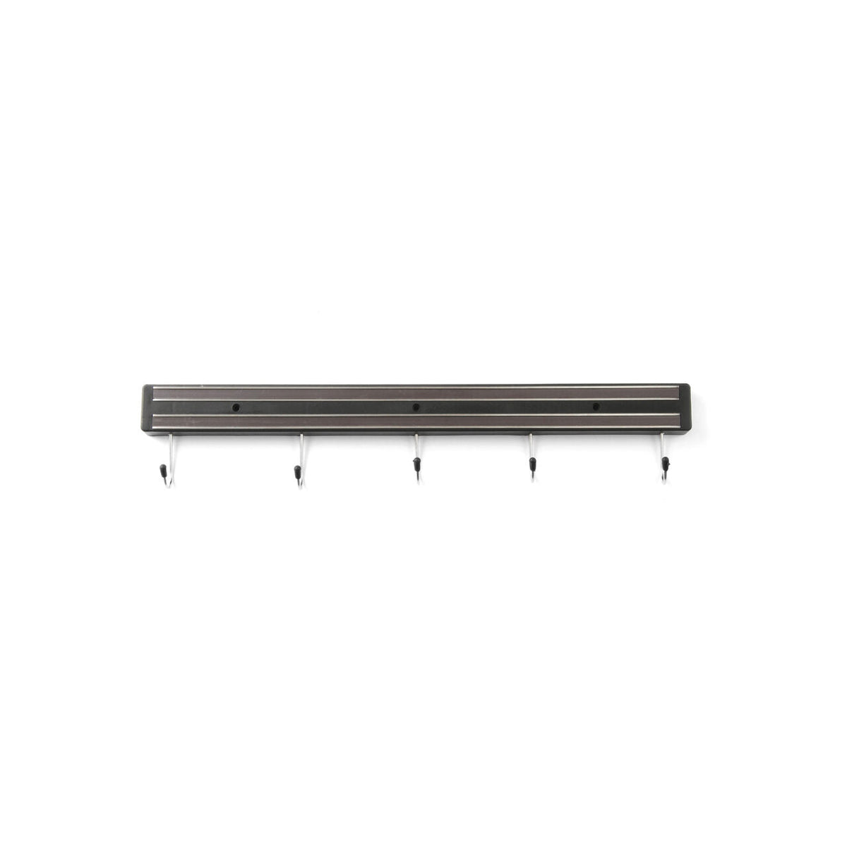 Suport magnetic pentru cutite, 60 cm, cu 6 carlige agatare, Hendi