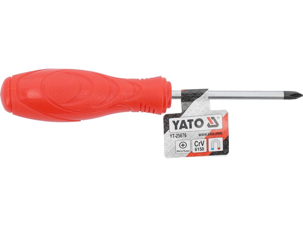 SURUBELNITA CRUCE PH1X75MM YATO YT - 25676 YATO - scule electrice si unelte profesionale - BricoMart