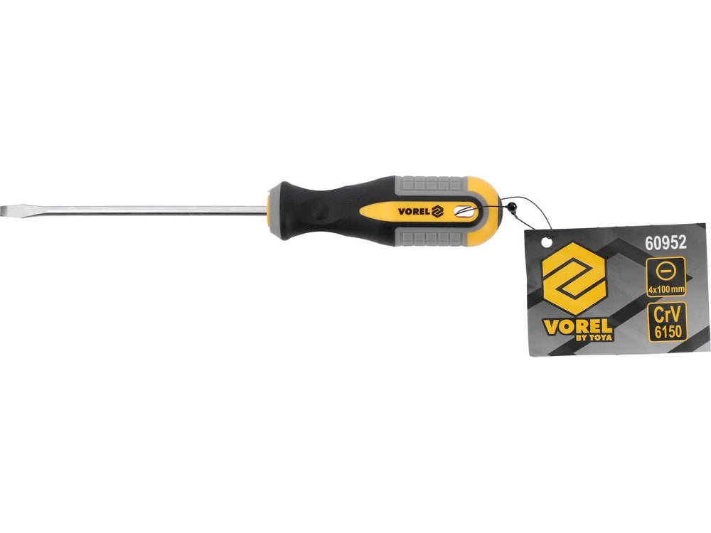 SURUBELNITA DREAPTA 4X100MM VOREL 60952 VOREL - scule electrice si unelte profesionale - BricoMart