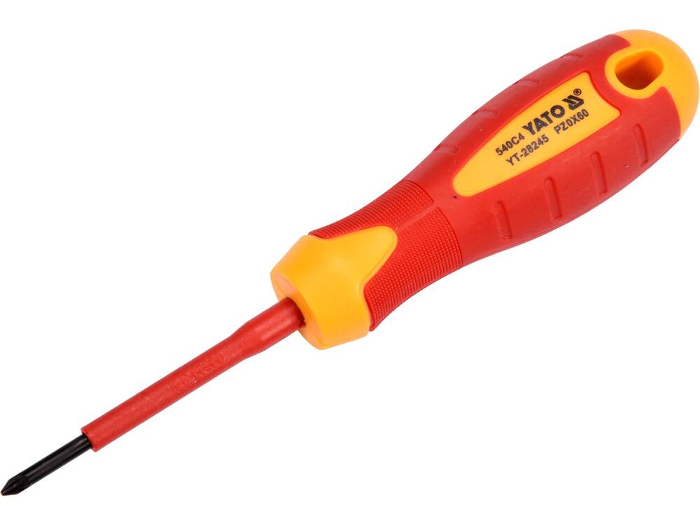 SURUBELNITA IZOLATA VDE, YATO YT-28245 PZ0X60MM YATO - scule electrice si unelte profesionale - BricoMart