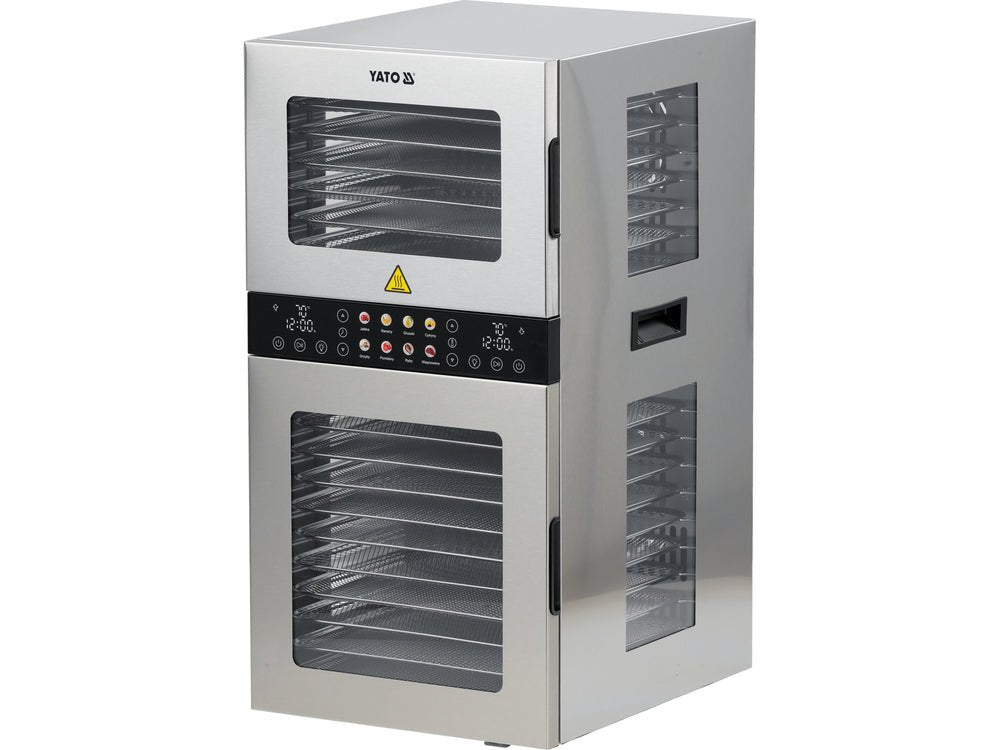 Susa de uscare alimentara 20 tavi YATO YG-16001, 1500 W