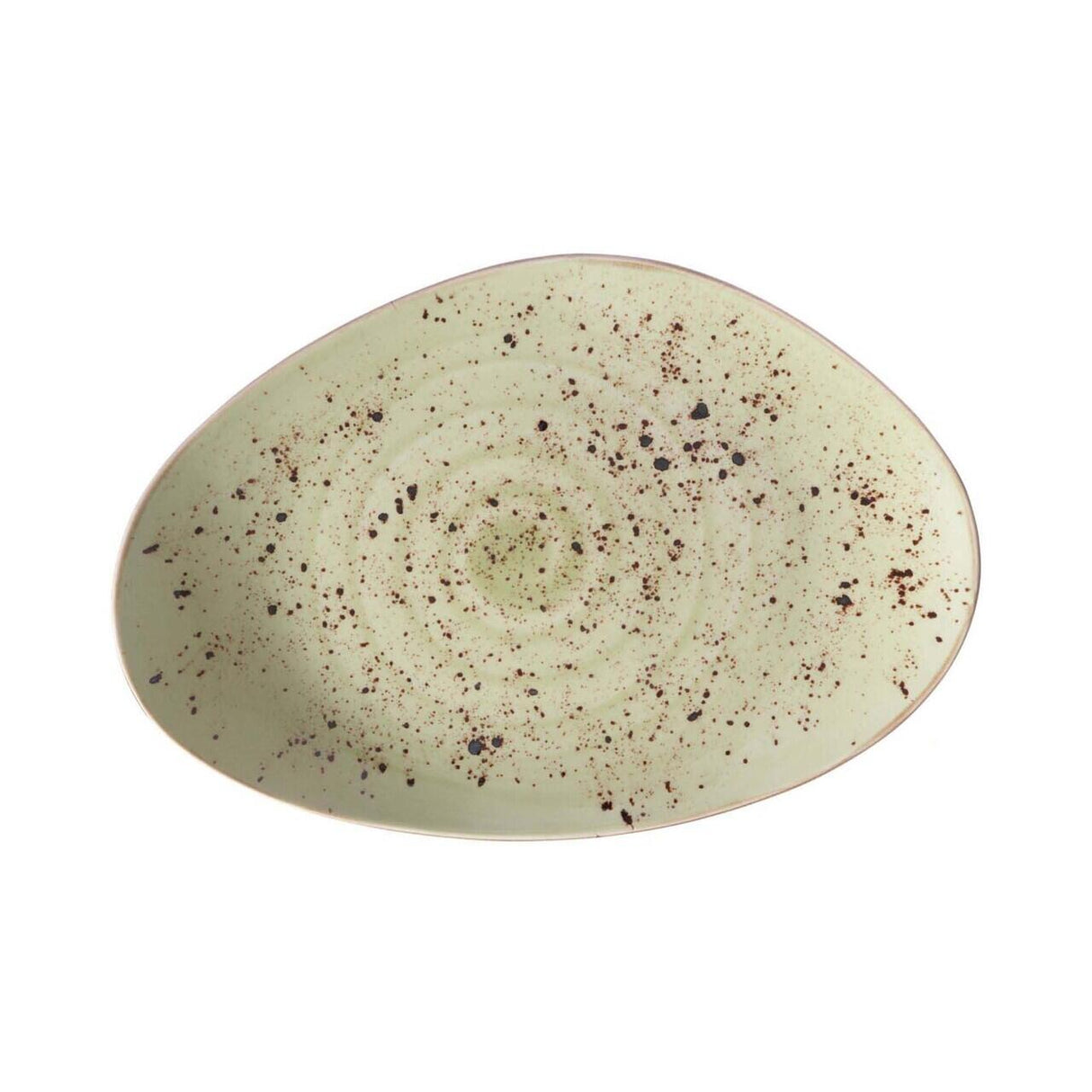 Farfurie cu formă organică Olive 350x210 mm Fine Dine