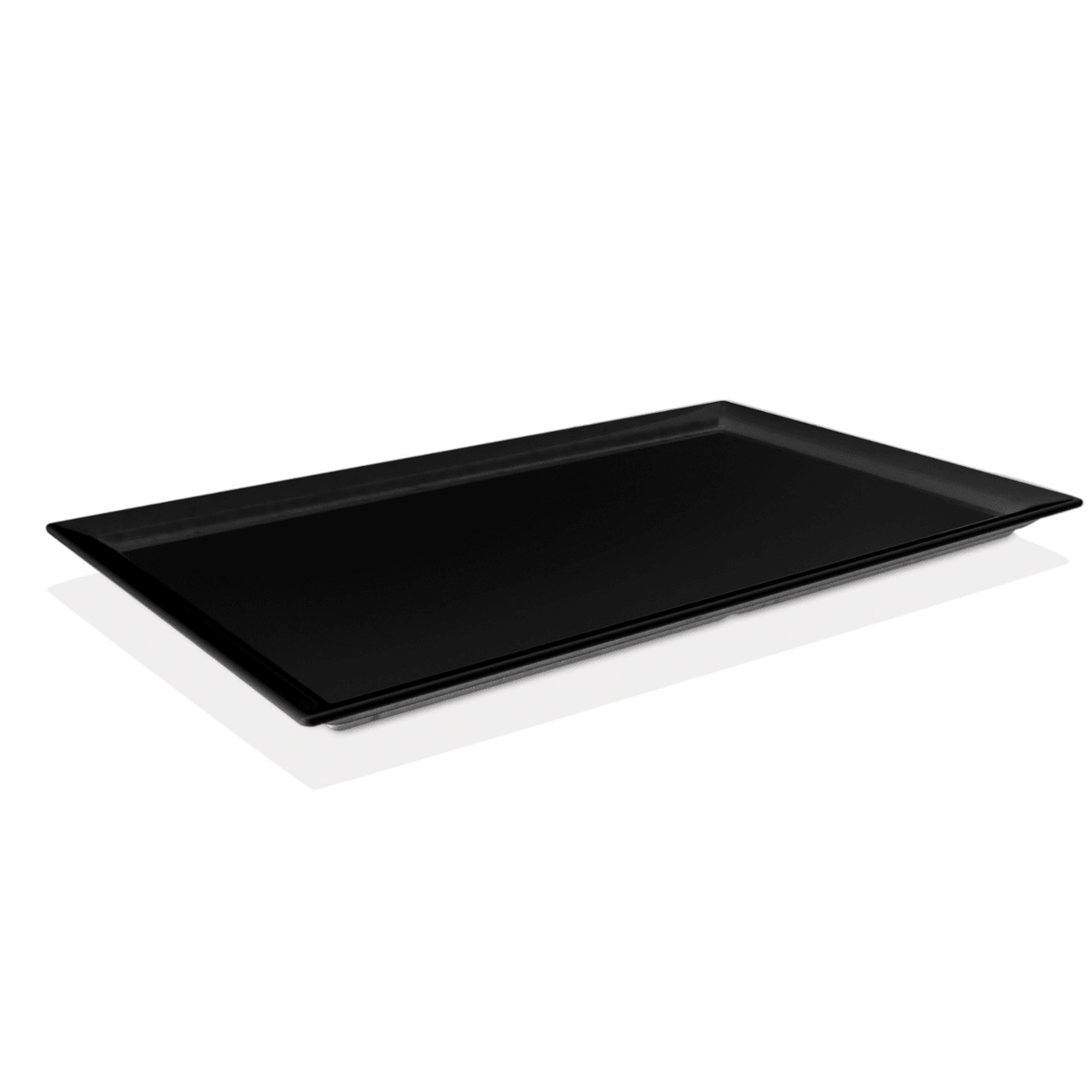 Tavă dreptunghiulară GN 1/3 melamină, neagră 325x176x(H)30 Fine Dine