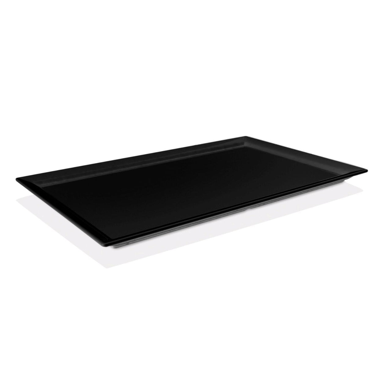 Tavă dreptunghiulară GN 1/3 melamină, neagră 325x176x(H)30 Fine Dine