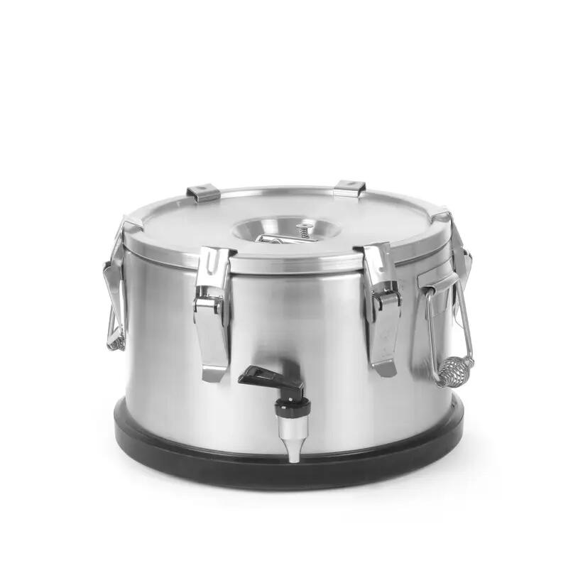 Termos portabil cu robinet, HENDI, Profi Line, 10L, ø330x(H)220mm