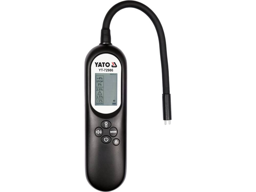 TESTER LICHID FRANA YATO YT - 72986 CU AFISAJ YATO - scule electrice si unelte profesionale - BricoMart