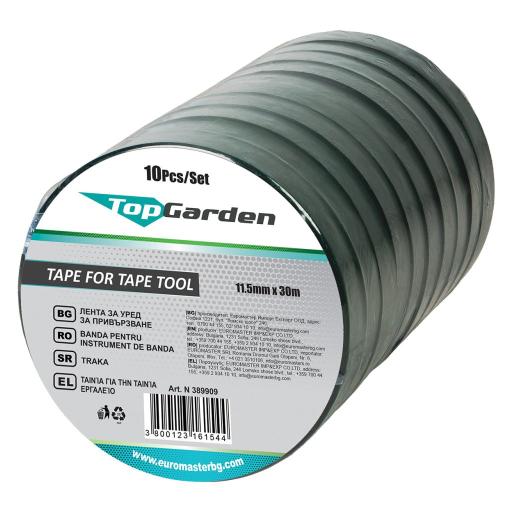 TOP GARDEN Set 10 benzi 11.5 mm x 30m pentru aparat de legat plante TG Set 10 bucati Top Garden - scule electrice si unelte profesionale - BricoMart