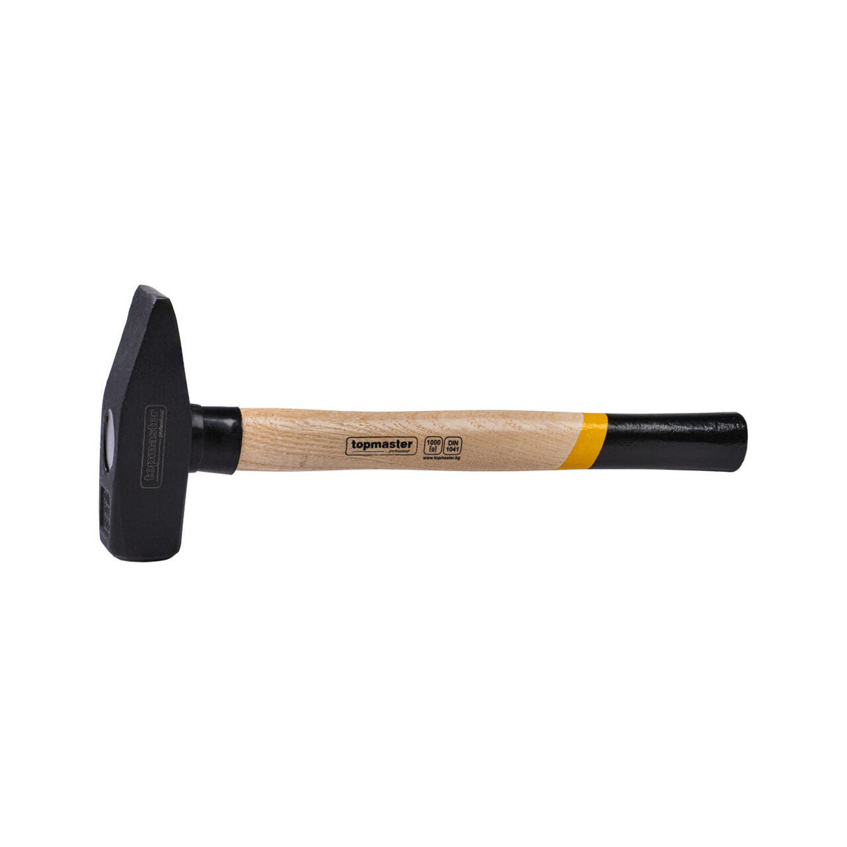 TOP MASTER PRO Ciocan lacatus cu maner lemn 2000g intariti TMP Material: otel calit pentru scule Protectie metalica la baza manerului pentru rezistenta sporita Maner din lemn de frasi Top Master Pro - scule electrice si unelte profesionale - BricoMart