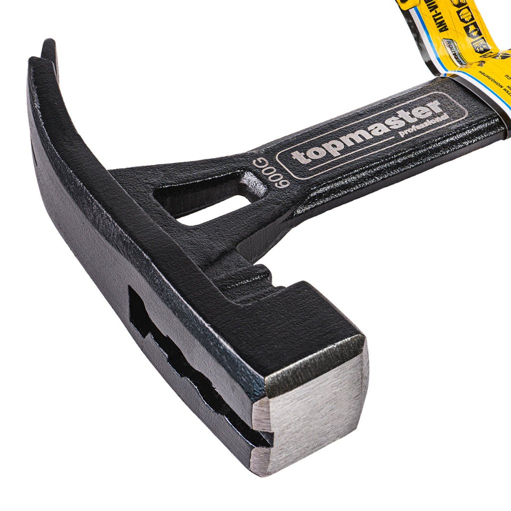TOP MASTER PRO Ciocan pt acoperis cu maner antivibratie 600 G TMP Construcție monolitică din oțel, care asigură o durată lungă de viață și rezistență ridicată la deformare, cu design ant Top Master Pro - scule electrice si unelte profesionale - BricoMart