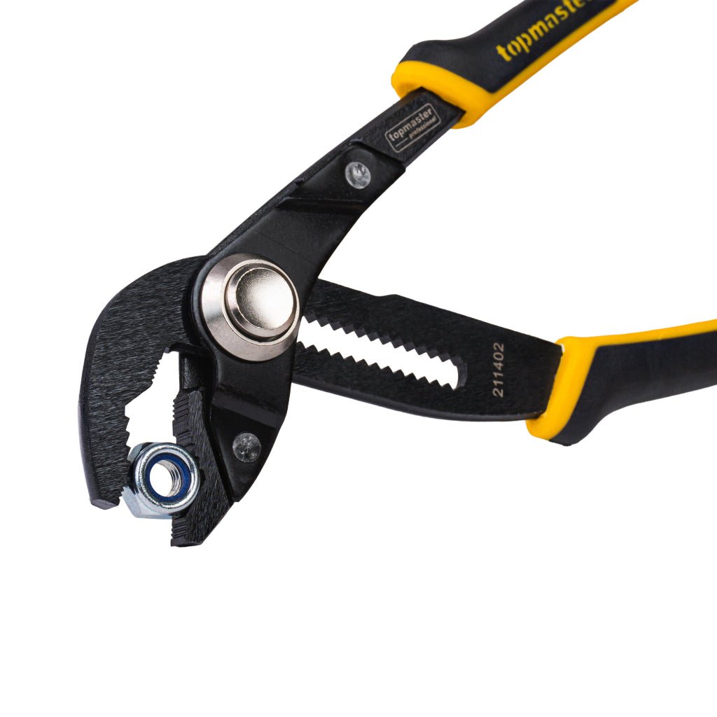 TOP MASTER PRO Cleste instalator 300mm Cr - V TMP Reglaj cu 17 pozitii Material:otel crom - vanadiu Top Master Pro - scule electrice si unelte profesionale - BricoMart