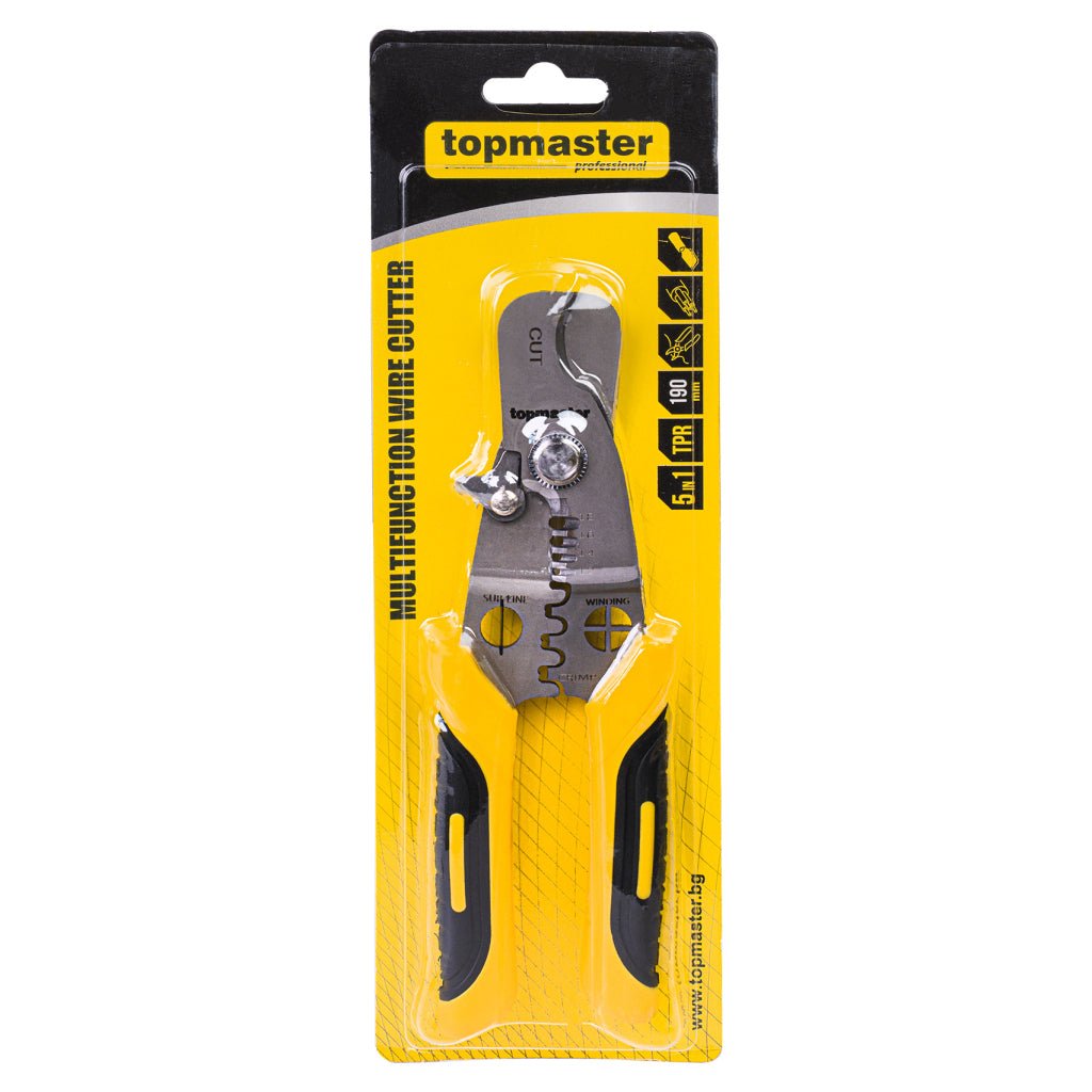 TOP MASTER PRO Cleste multifunctional`pentru taiat cablu 190mm TMP Top Master Pro - scule electrice si unelte profesionale - BricoMart