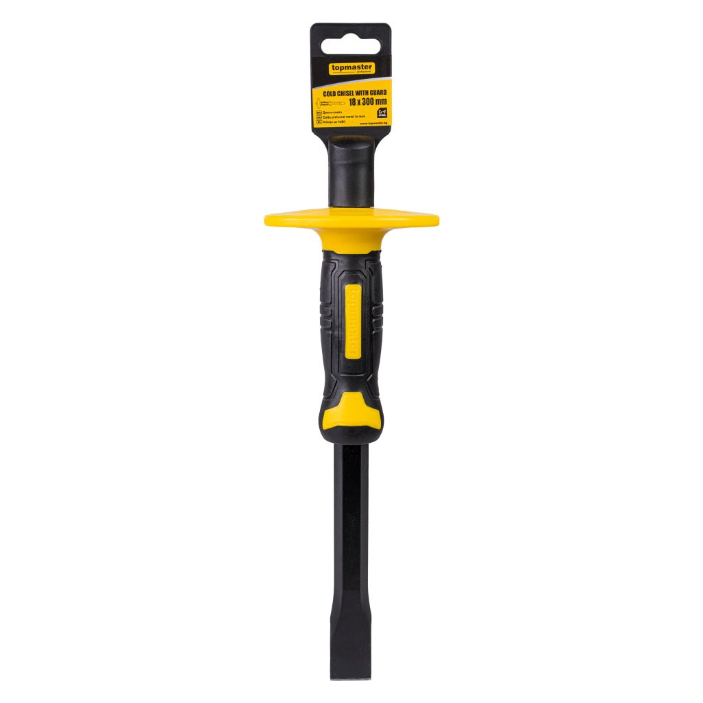 TOP MASTER PRO Dalta prelucrat metal la rece 18x300mm CR - V TMP Daltă de înaltă calitate, realizată din oțel crom - vanadiu (CR - V) pentru rezistență și durabilitate maxime Proiectată pen Top Master Pro - scule electrice si unelte profesionale - BricoMart