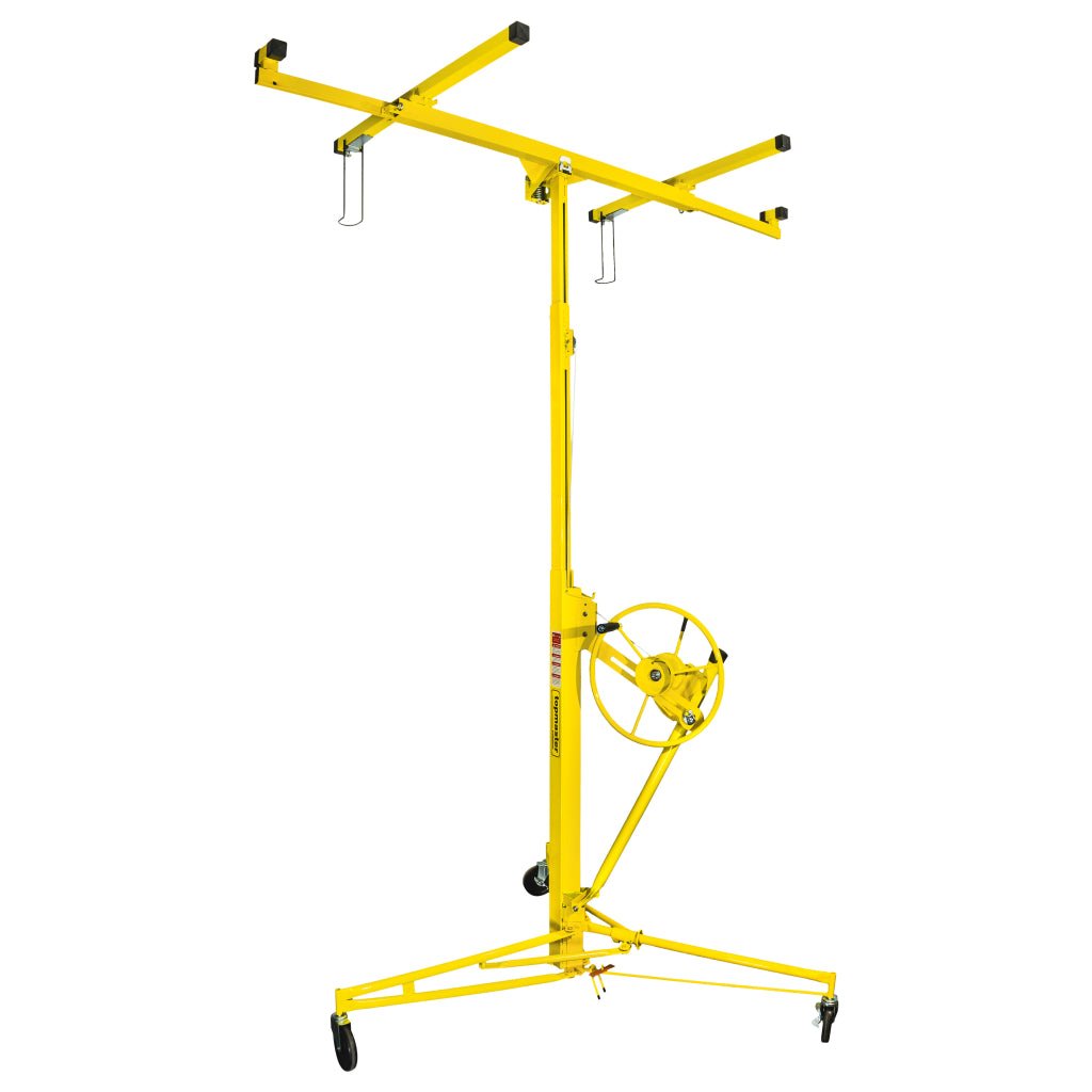 TOP MASTER PRO Dispozitiv ridicare gips carton Construcție extrem de puternică și stabilă - cu o capacitate de încărcare de până la 68 kg. si reglare pe inaltime pana Top Master Pro - scule electrice si unelte profesionale - BricoMart