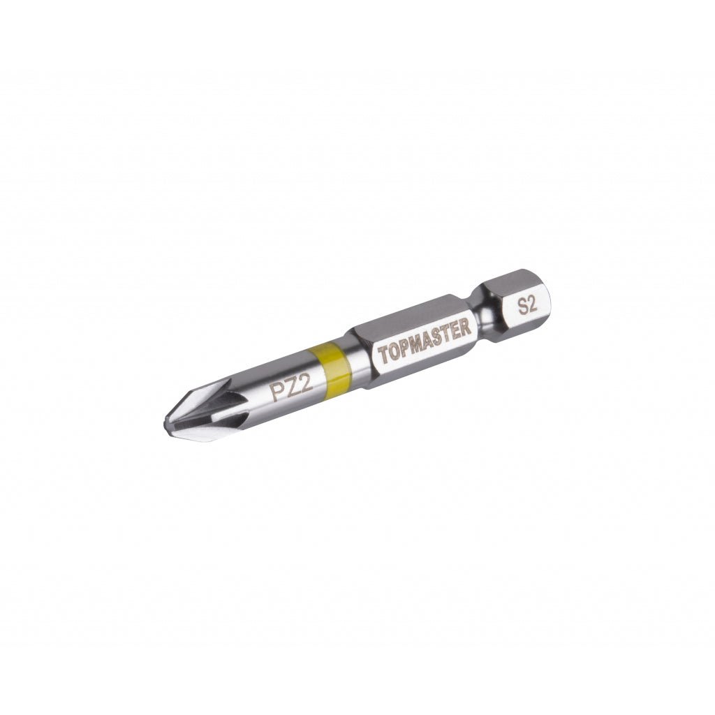 TOP MASTER PRO Set 2 biti PZ2 50mm TMP Fabricat din oțel S2 de înaltă calitate, tratat termic într - un mediu vidat, care oferă o rezistență de uzură de până la Top Master Pro - scule electrice si unelte profesionale - BricoMart