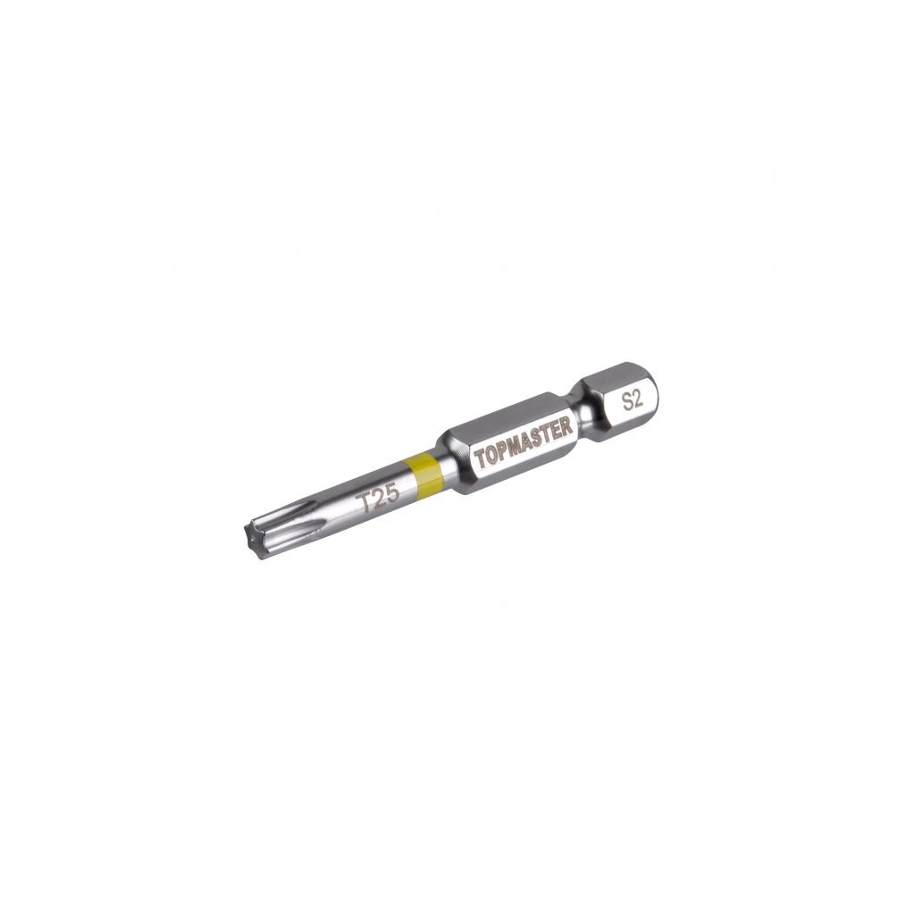 TOP MASTER PRO Set 2 biti T20 T30 50mm TMP Fabricat din oțel S2 de înaltă calitate, tratat termic într - un mediu vidat, care oferă o rezistență de uzură de până la Top Master Pro - scule electrice si unelte profesionale - BricoMart