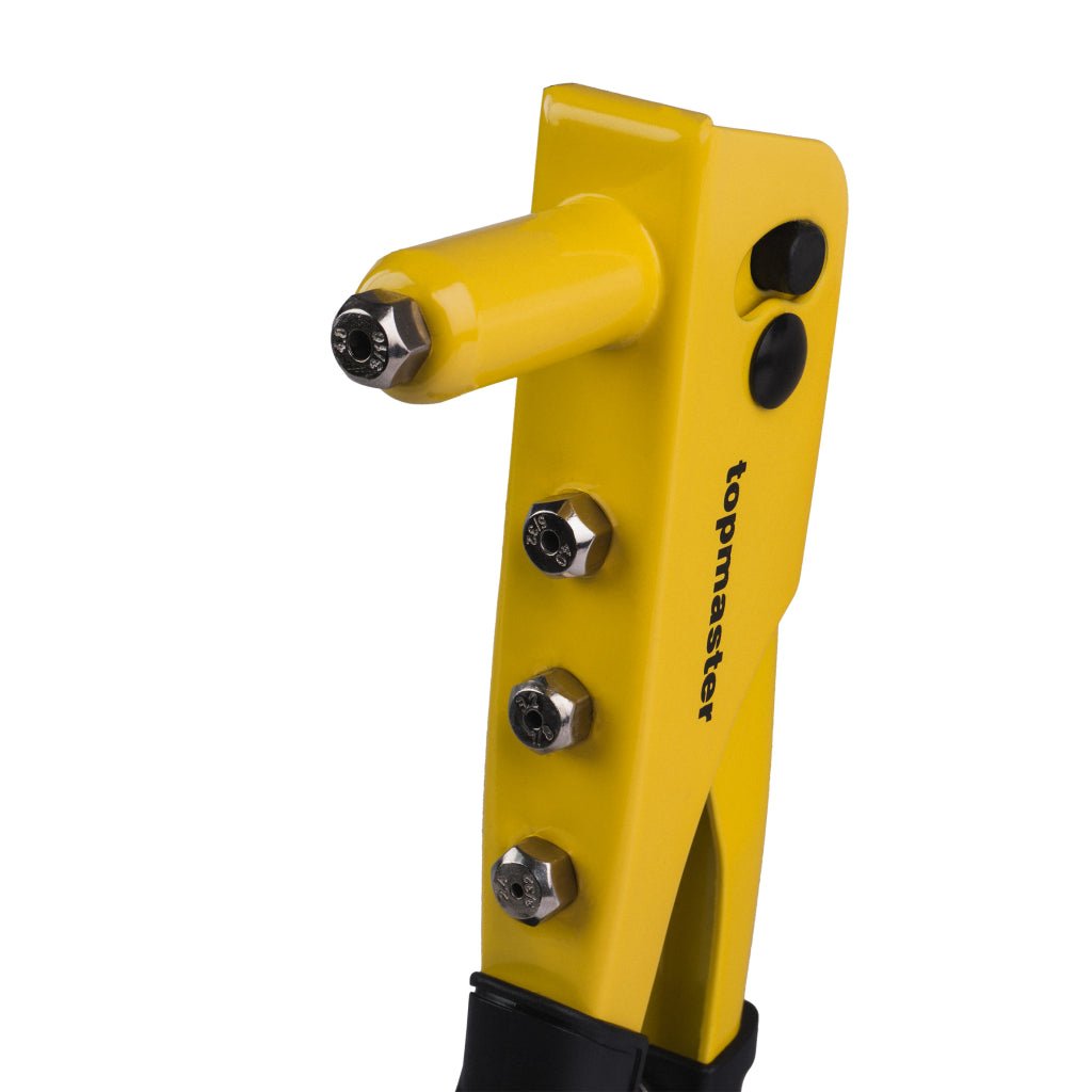 TOP MASTER PRO Set cleste nituri pop 240mm si 100 nituri TMP Nituitorul TMP este un instrument de înaltă calitate, proiectat pentru fixarea rapidă și ușoară a metalului, plasticului Top Master Pro - scule electrice si unelte profesionale - BricoMart