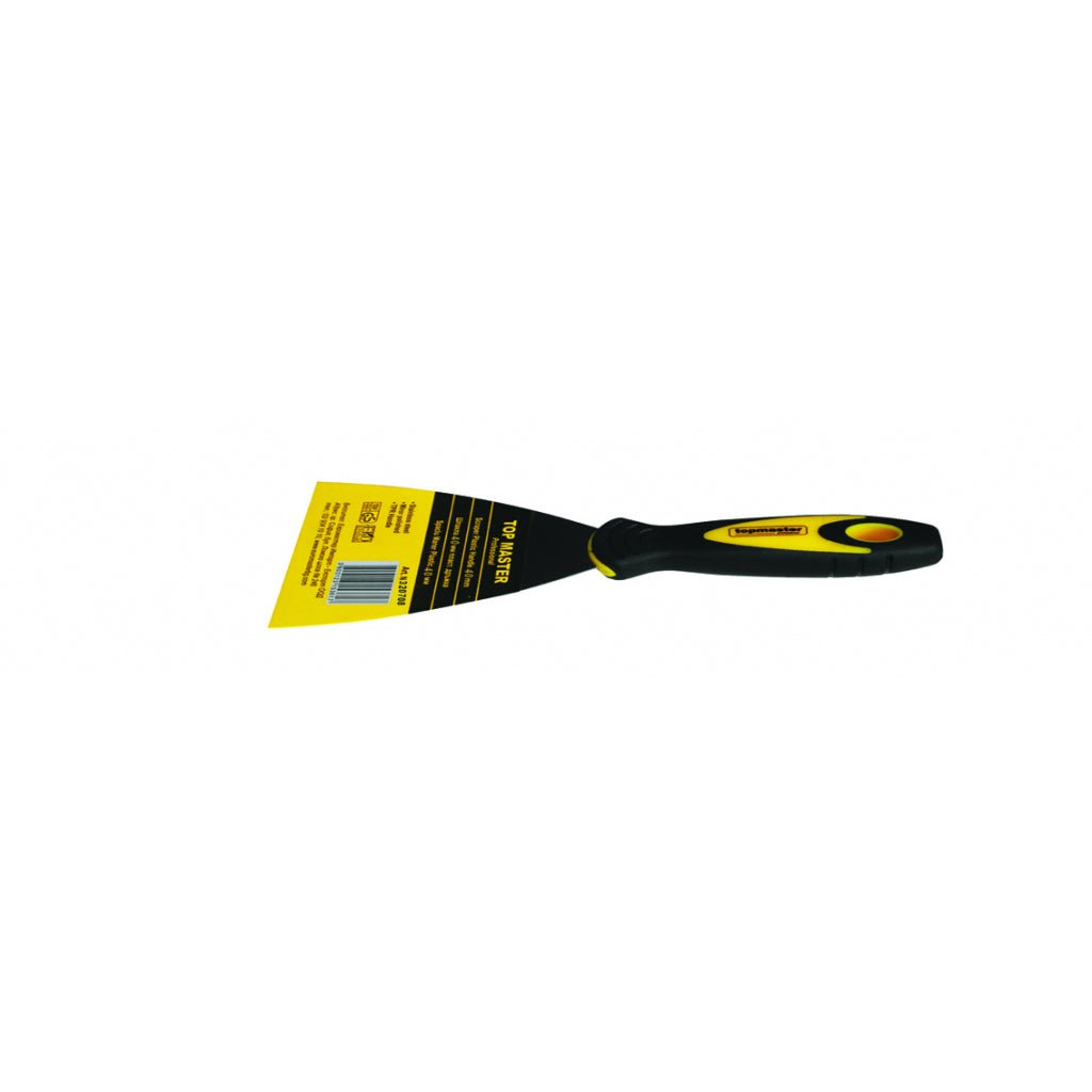 TOP MASTER PRO Spaclu cu maner plastic 40mm TMP Material:otel inoxidabil Maner 2 straturi Top Master Pro - scule electrice si unelte profesionale - BricoMart
