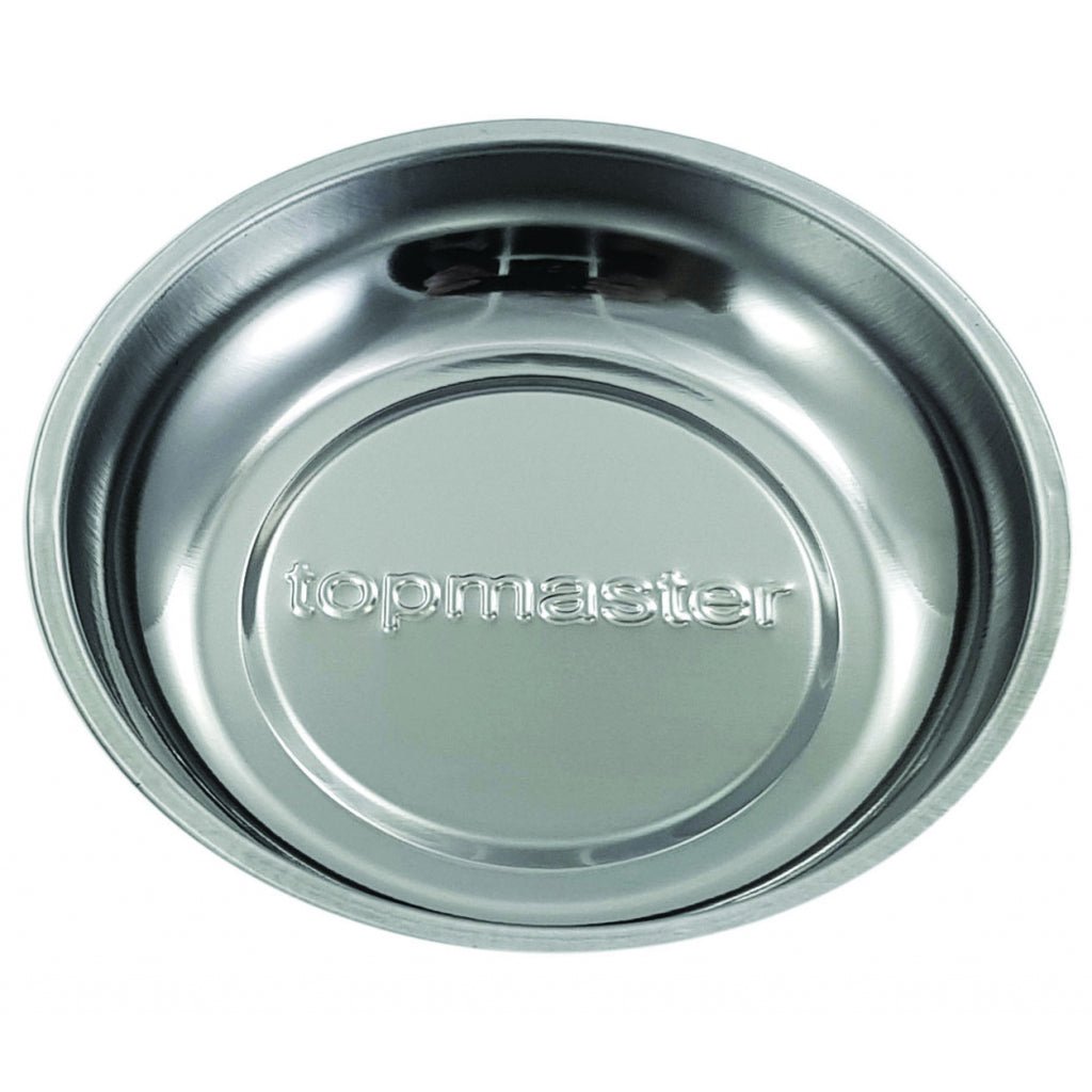 TOP MASTER PRO Tavita magnetica pt accesorii 100mm TMP Baza magnetica solida Nu e potrivita pentru alama si aluminiu Top Master Pro - scule electrice si unelte profesionale - BricoMart