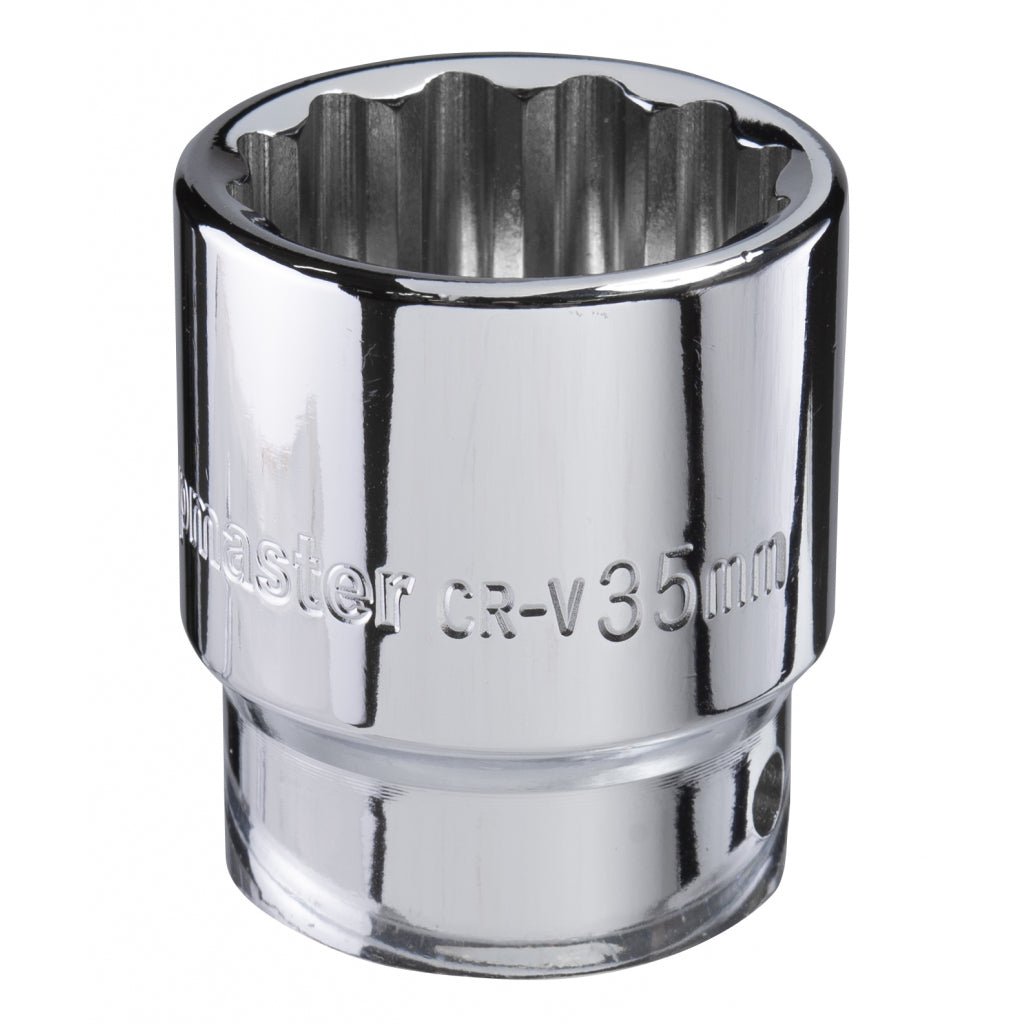 TOP MASTER PRO Tubulara 12PT 3/4" x 46mm TMP Material: otel crom - vanadiu de inalta calitate 50BV30. Cu acoperire anticoroziune Top Master Pro - scule electrice si unelte profesionale - BricoMart