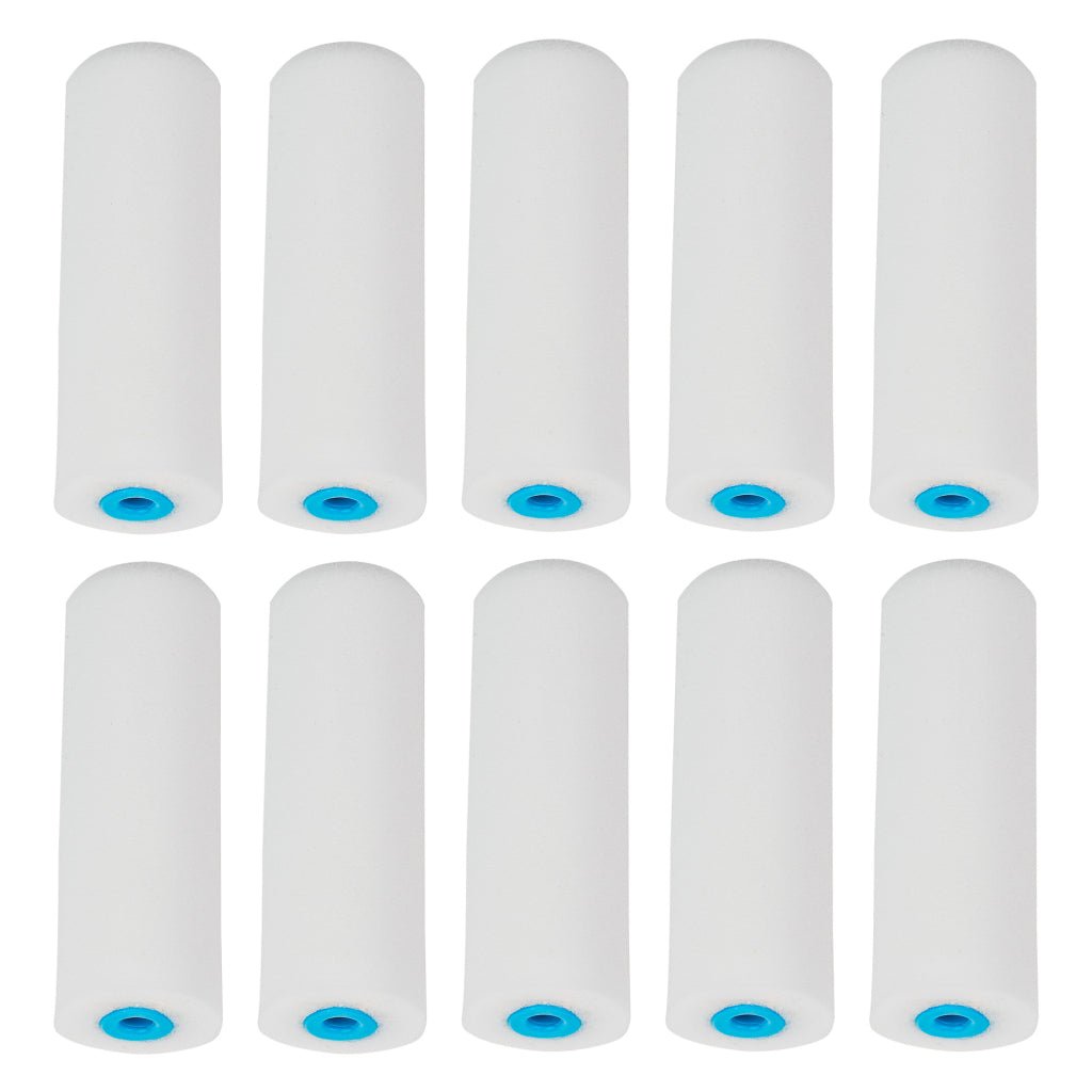 TOP STRONG Set 10 role burete 100x35mm TS Pentru aplicarea vopselelor cu dispersie de apă Top Strong - scule electrice si unelte profesionale - BricoMart