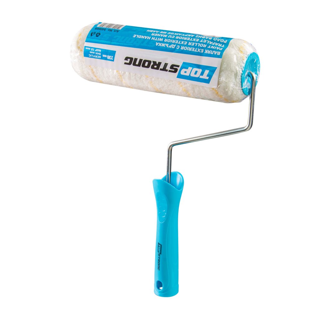 TOP STRONG Trafalet EXTERIOR 230MM cu maner TS Mâner ergonomic din plastic cu orificiu de agățat pentru o prindere ușoară în timpul lucrului Top Strong - scule electrice si unelte profesionale - BricoMart
