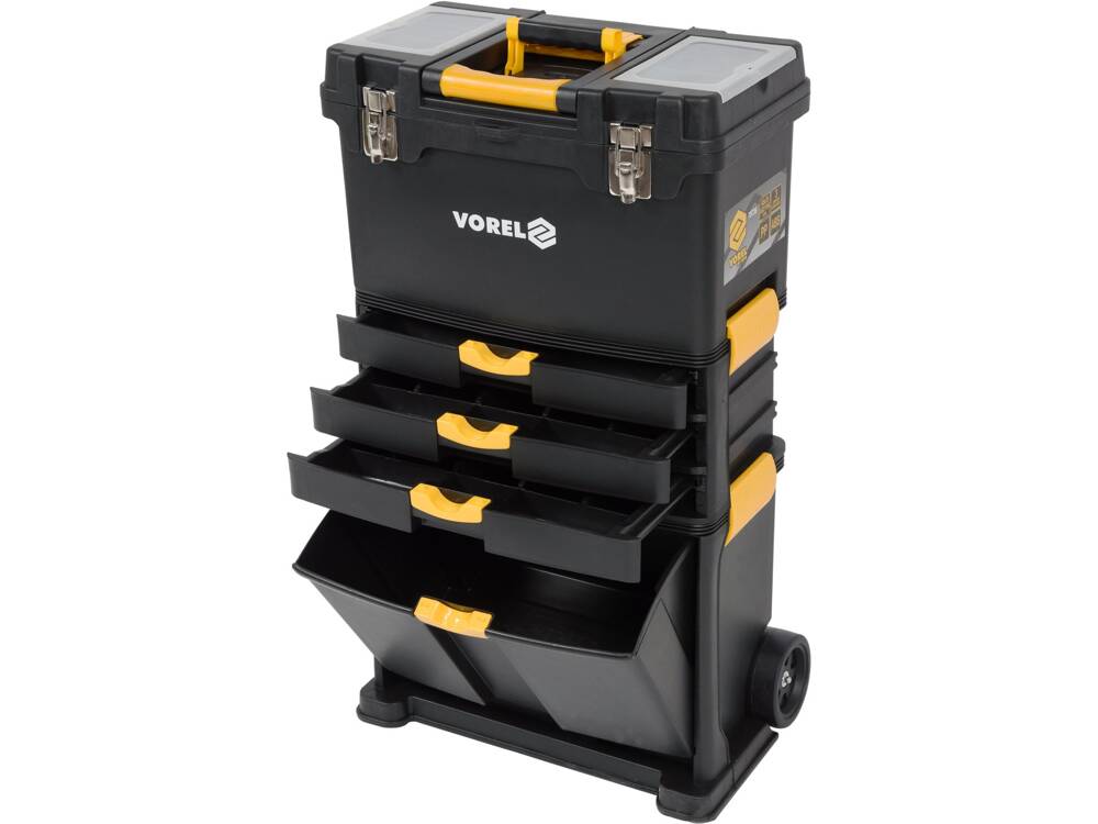 TROLLER SCULE VOREL 78736 , 45X28X82/104CM VOREL - scule electrice si unelte profesionale - BricoMart