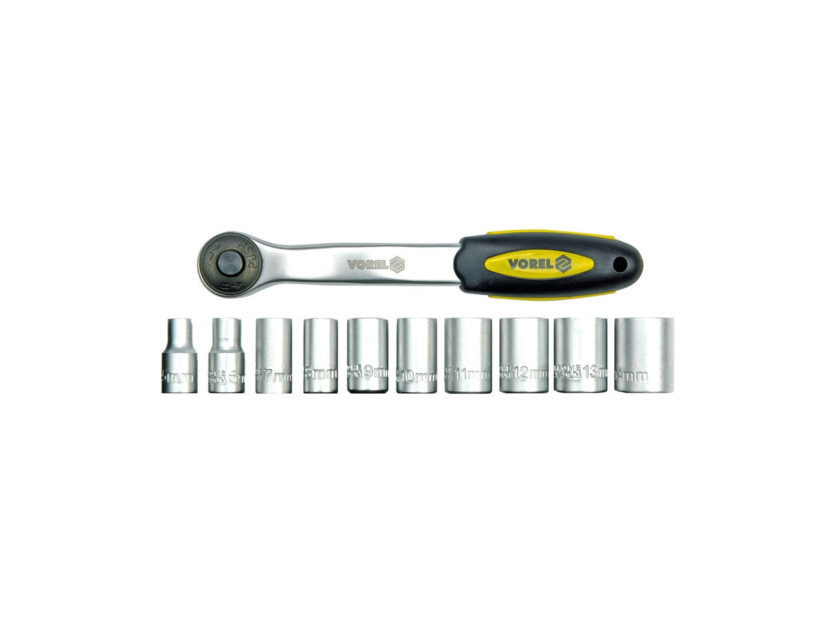 TRUSA ANTRENOR CU VOREL 58602 CLICHET 1/2 + CHEI TUBULARE VOREL - scule electrice si unelte profesionale - BricoMart