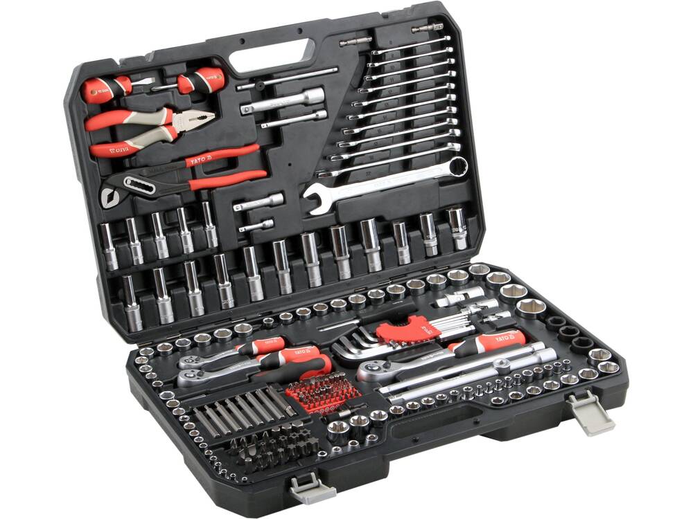 TRUSA SCULE profesionala XXXL YATO YT - 38941 224 PIESE YATO - scule electrice si unelte profesionale - BricoMart